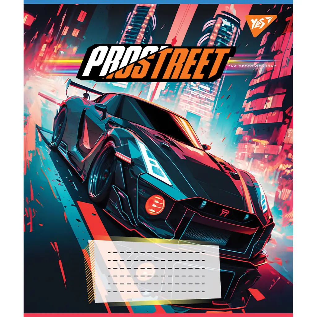 Зошит Yes Prostreet А5 60 аркушів клітинка (767146), в асортименті - фото 4