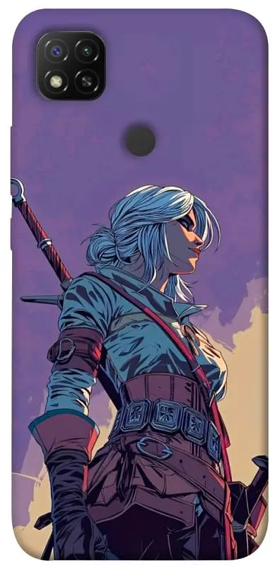 TPU чохол Demsky The witcher ciri для Xiaomi Redmi 9C