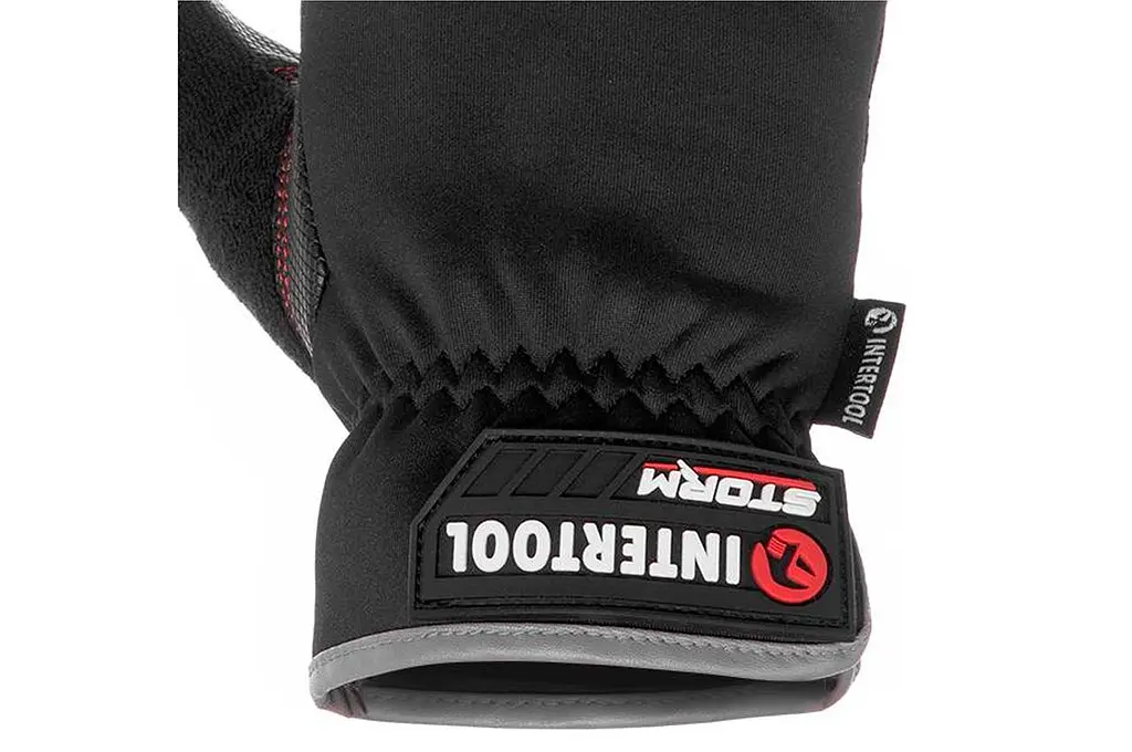 Рукавички робочі захисні Intertool Storm зі спандексу антиковзкі Touchscreen 10" - фото 3