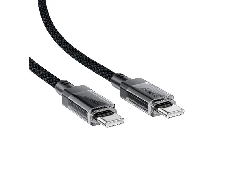 Кабель Acefast C12-03 USB-C to USB-C 60W 1.2м Black (6974316283317) - фото 3