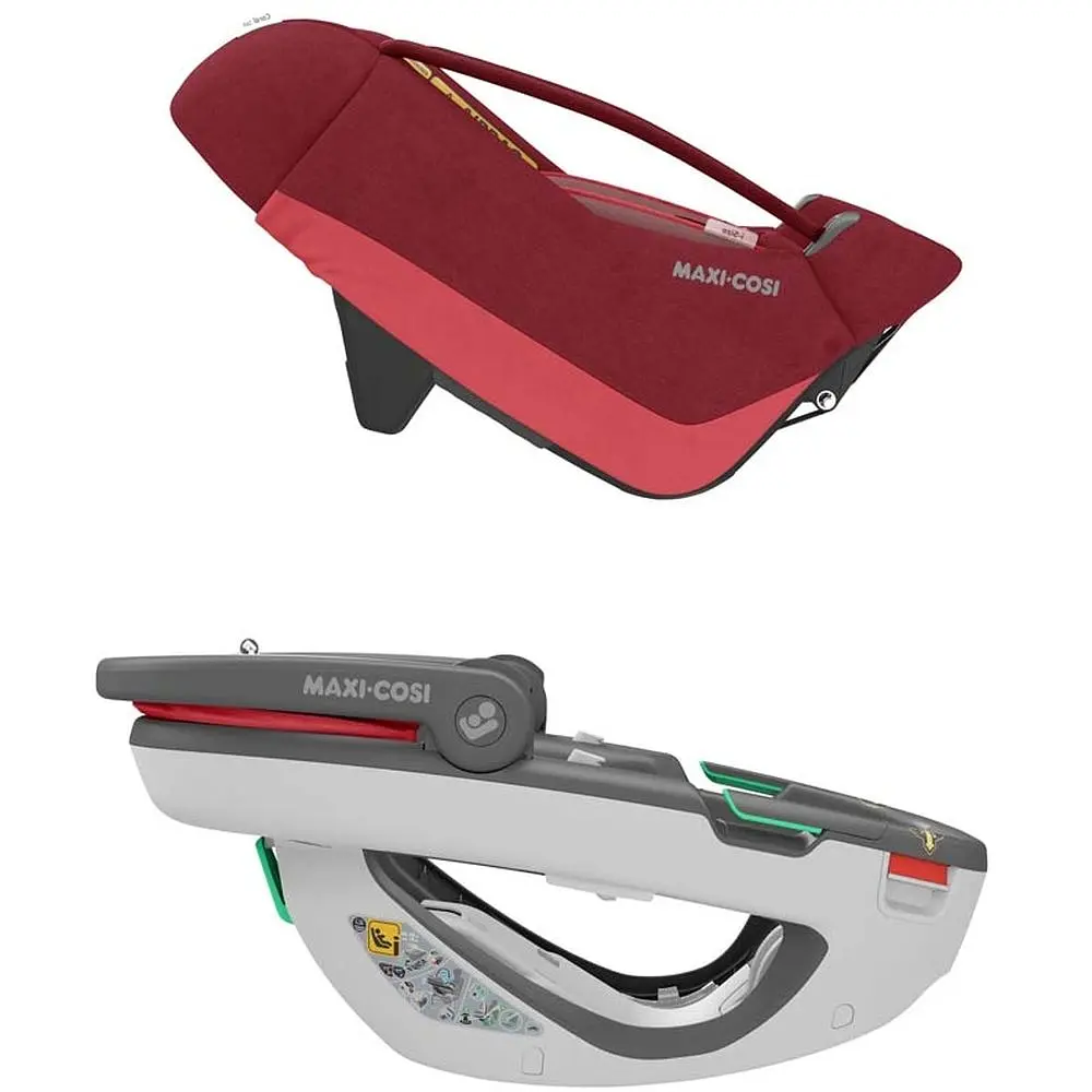 Автокресло Maxi-Cosi Coral 360 Essential Red, красное (8559701110) - фото 9