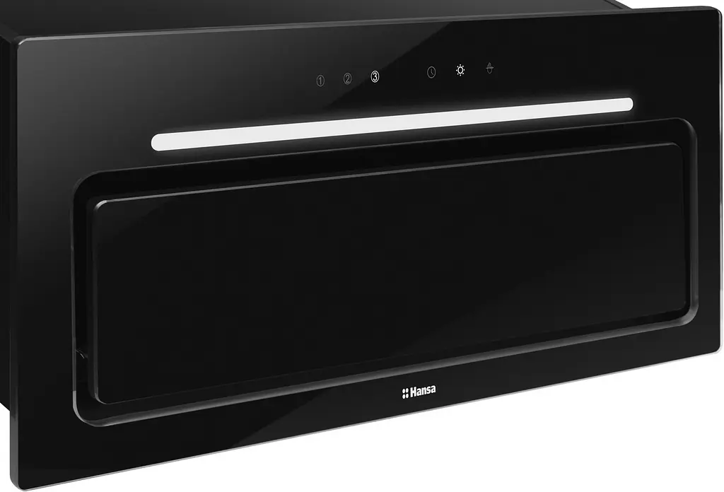 Витяжка Hansa вбудована 55 см 500 м3г чорний - фото 3