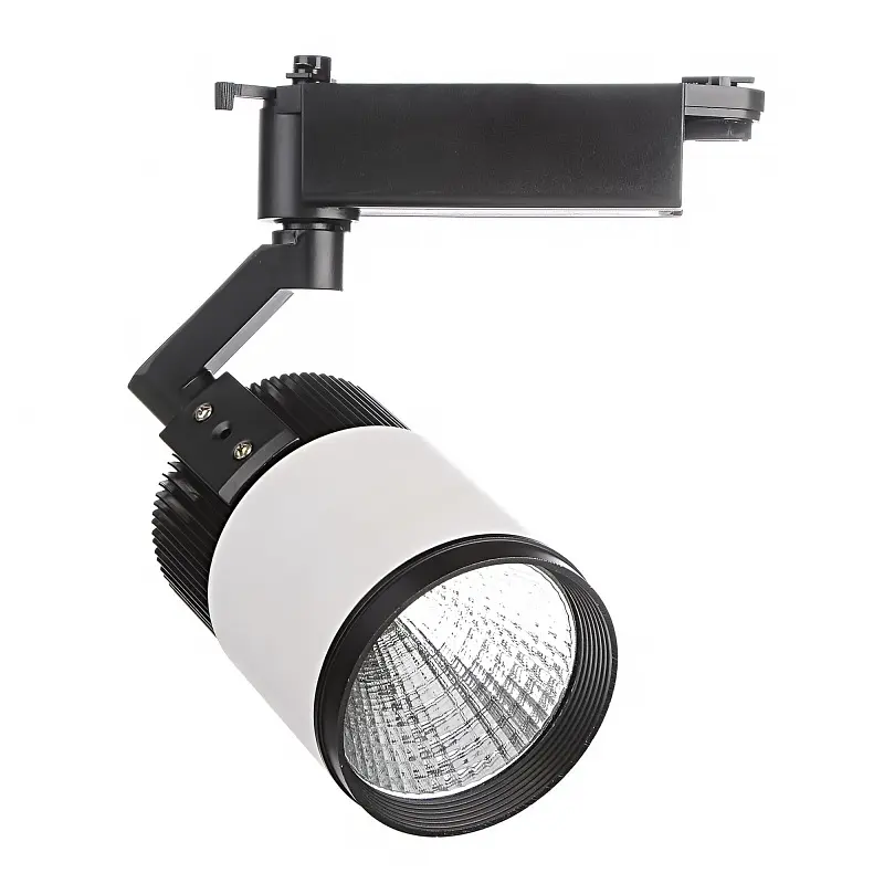 Светильник трековый поворотный LED 405/20W CW COB WH/BK Brille 32-039 - фото 5