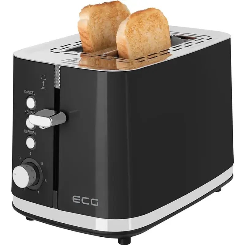 Тостер ECG ST 2766 Vintage Nero - фото 10