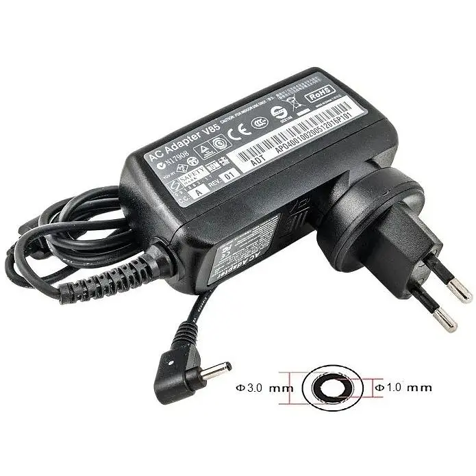 Блок живлення для планшета PowerPlant ACER 220V 18W 12V 1.5A (Special type) (AC18AMICR) - фото 2