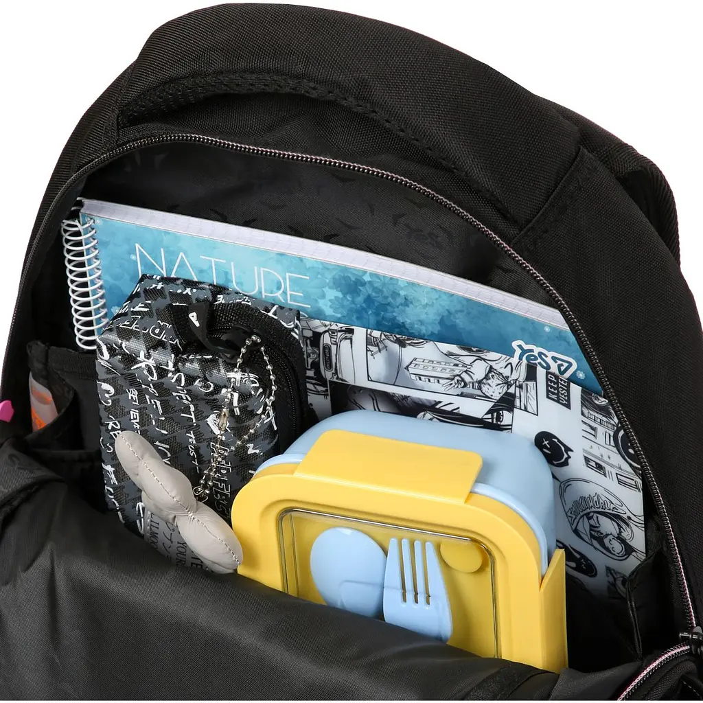 Рюкзак шкільний Yes S-116М Glow in Style (550501) - фото 6