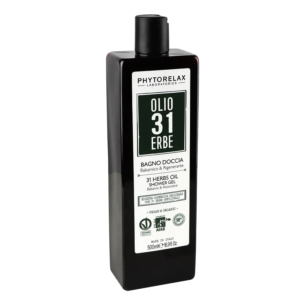 Гель для душа Phytorelax Vegan&Organic 31 Herbs Oil 500 мл (6027277) - фото 2