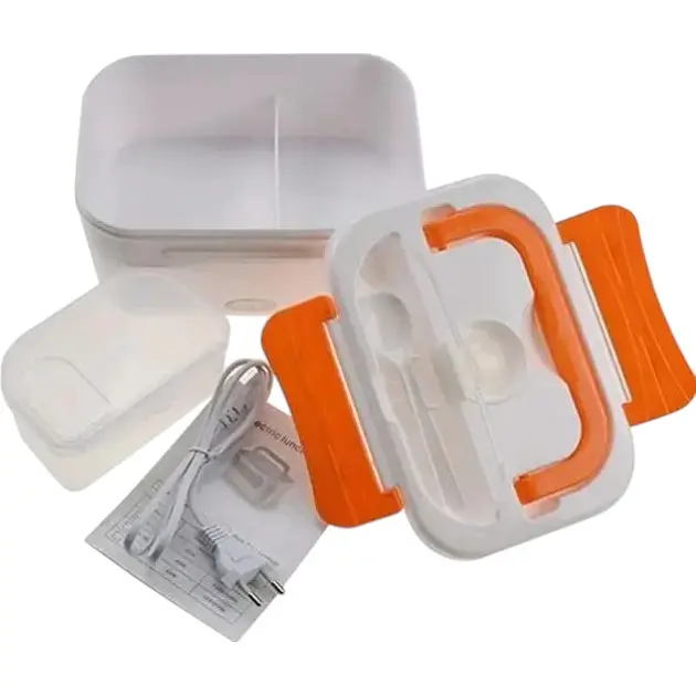 Ланч Бокс Electronic Lunchbox 40 Вт ложка в крышке - фото 3