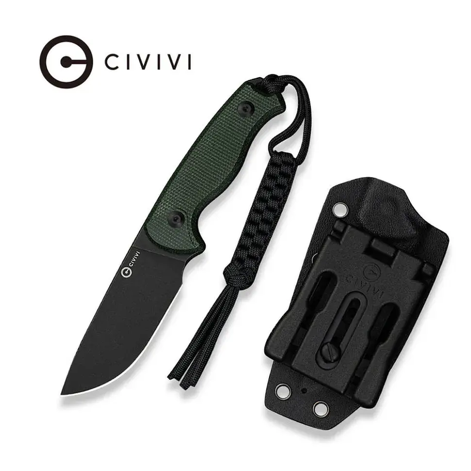 Ніж Civivi Timberbark, Green Micarta, Darkwash (C23094-3) - фото 10