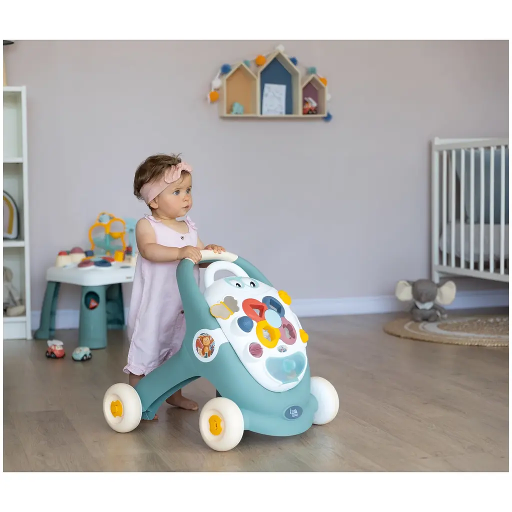Навчально-ігровий центр Smoby Little 3 в 1 зі з’ємною панеллю (140304) - фото 4