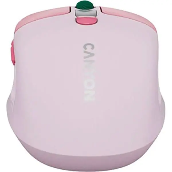 Мышь Canyon MW-26 LCD Silent Dual Mode Wireless Pink (CNS-CMSW26P) - фото 5