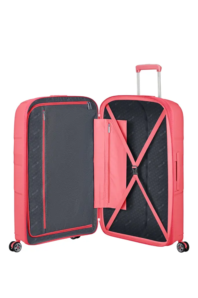 Валіза American Tourister STARVIBE SUN KISSED CORAL 77x51x30(33) 77 См MD5*00004 - фото 2