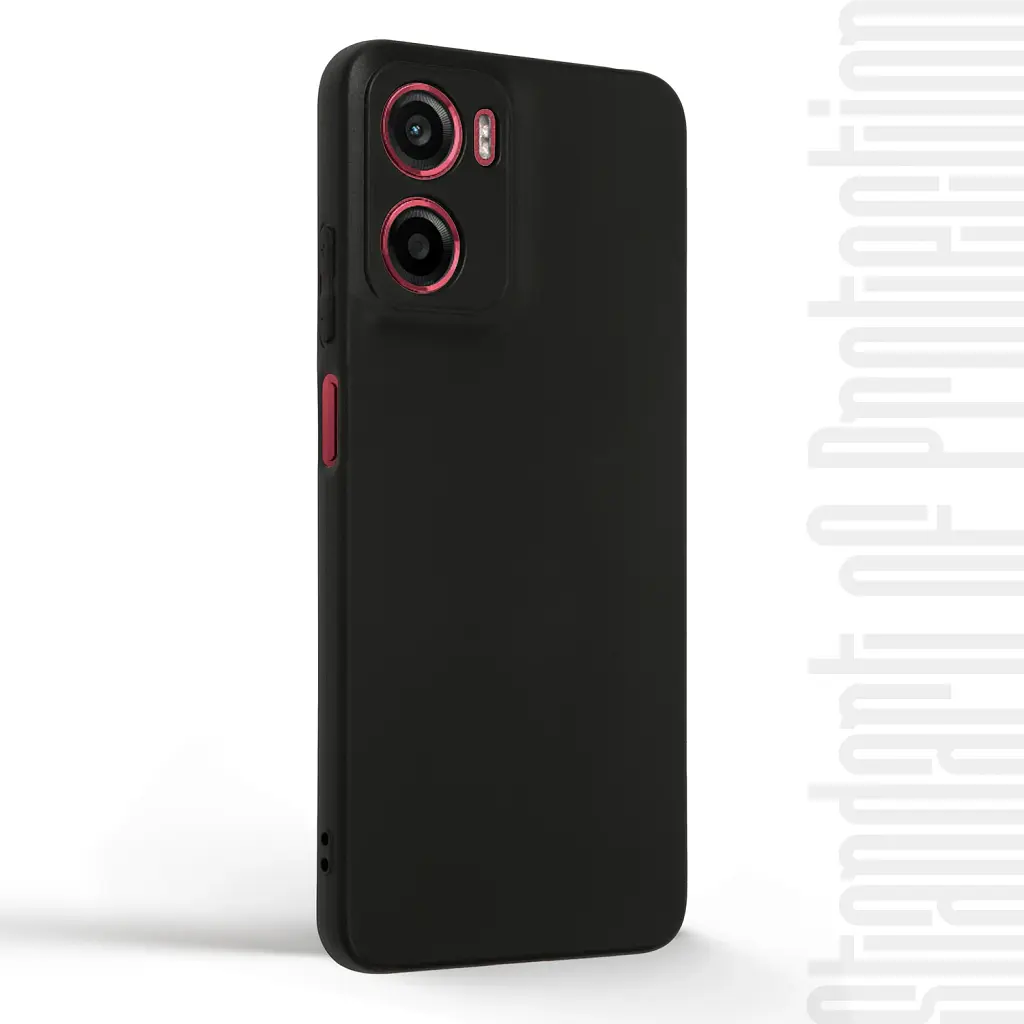 Чохол ArmorStandart Matte Slim Fit для Motorola G05 / E15 Camera cover Black - фото 2