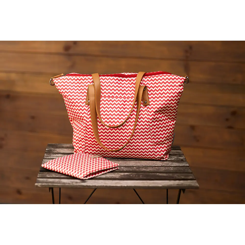 Сумка для мами Canpol babies Lady Mum з кріпленням до коляски червоний (78/500) - фото 4