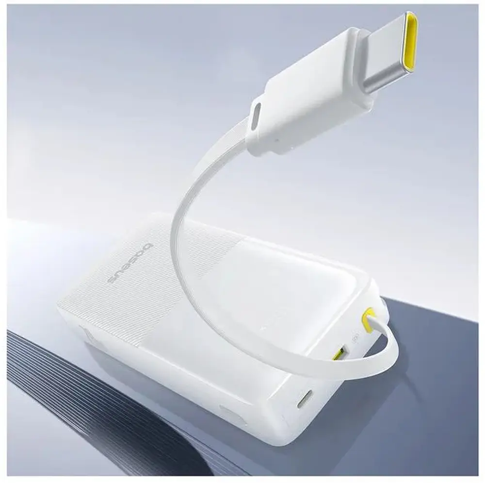 УМБ Baseus Bipow 2 20000mAh QC+PD 20W White (P10077101213-01) - фото 5