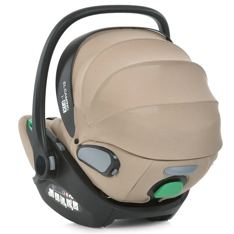 Дитяче автокрісло i-FIX ME 1110 Natural Beige - фото 2