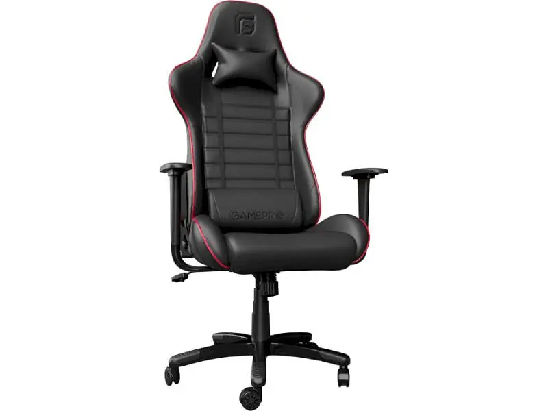 Крісло ігрове GamePro Rush black-red (GC-575) - фото 4
