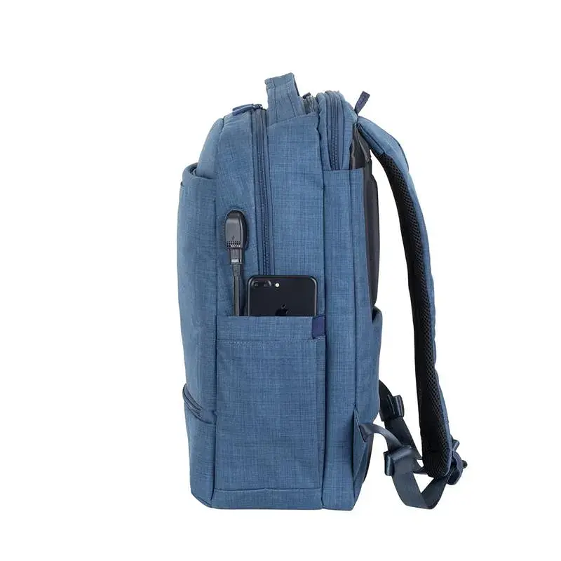 Рюкзак для ноутбука RivaCase 17.3" 8365 Blue (8365Blue) - фото 9
