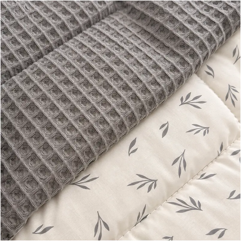 Плед дитячий MirSon Poplin Waffle Animals 110х140 см (2200013892502)