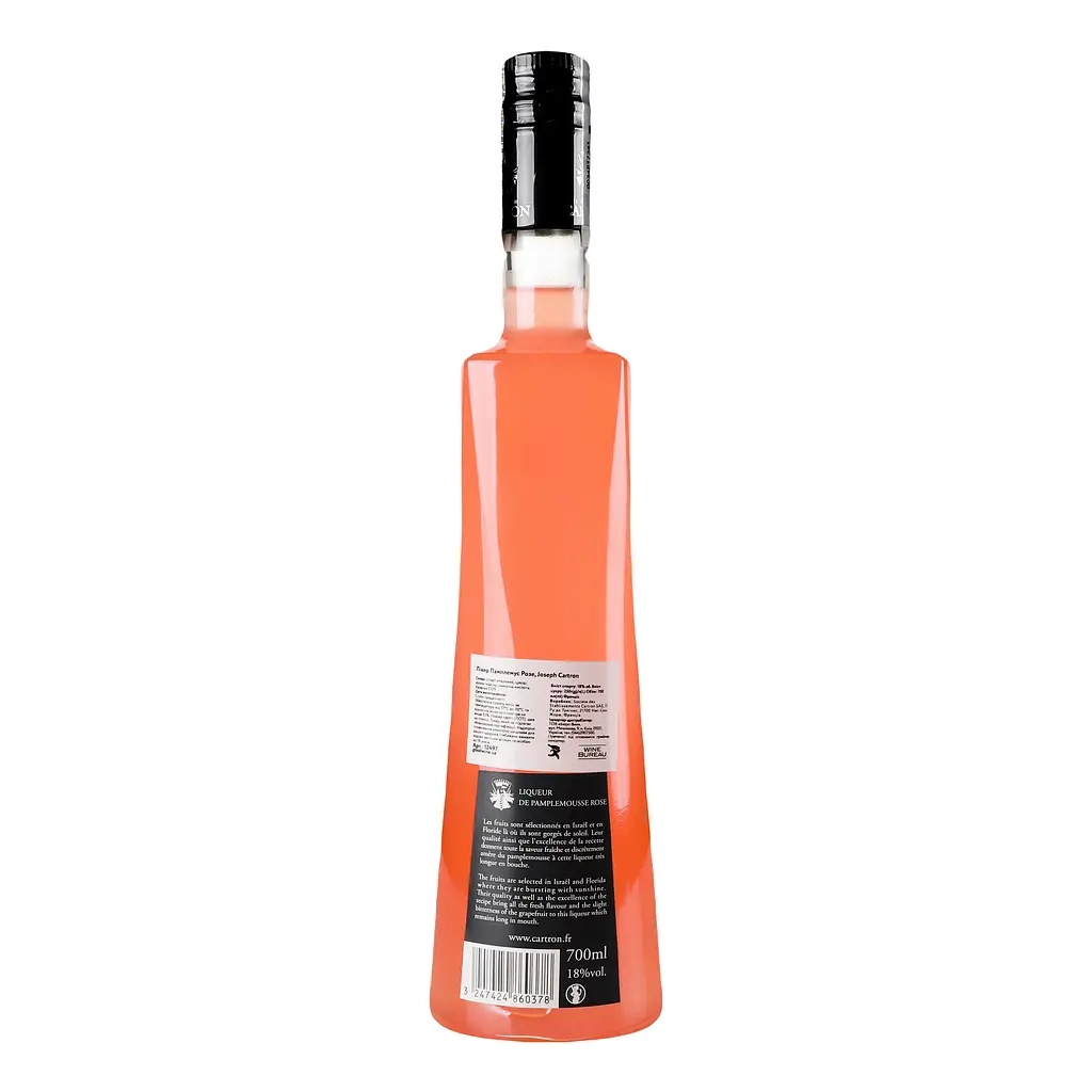 Лікер Joseph Cartron Pamplemousse Rose, 18%, 0,7 л (851129) - фото 4
