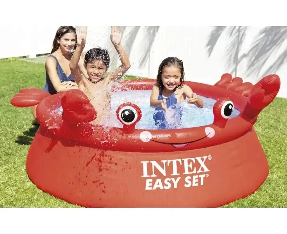 Надувний бассейн Intex Crab Easy Set наливний 183 х 51 см (26100) - фото 2