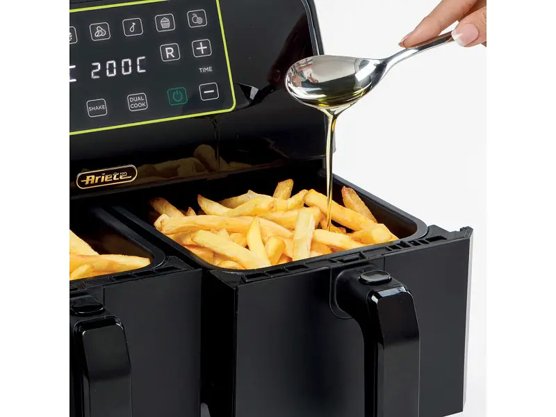Мультипіч (аерофритюрниця) Ariete Airy Fryer Dual 4623/00 - фото 11