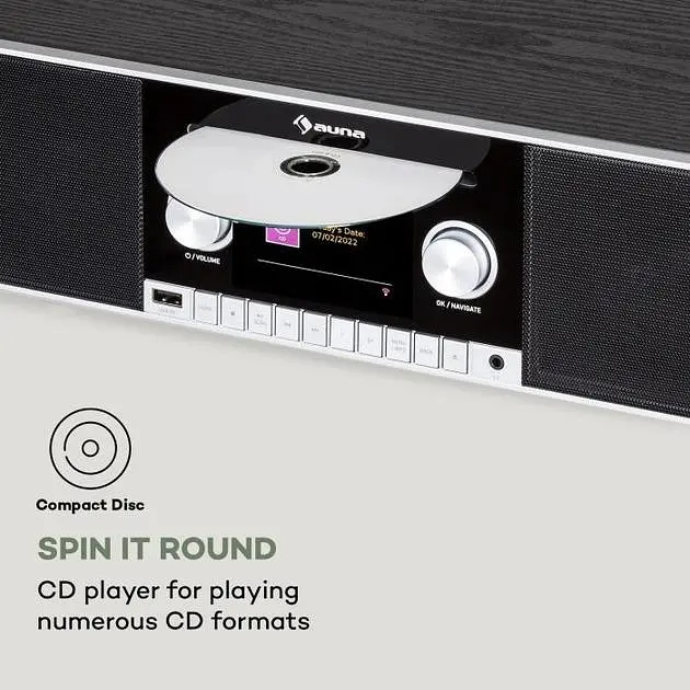 Интернет-радио Auna Connect CD MKII (10037492) - фото 7