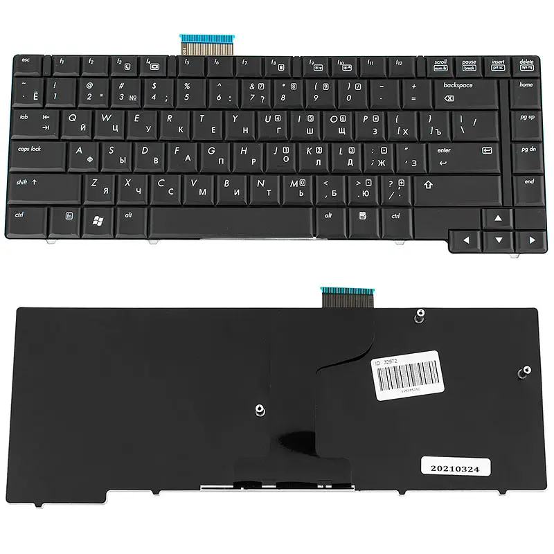 Клавіатура для ноутбука HP (Compaq: 6730b, 6735b) rus, black - фото 2