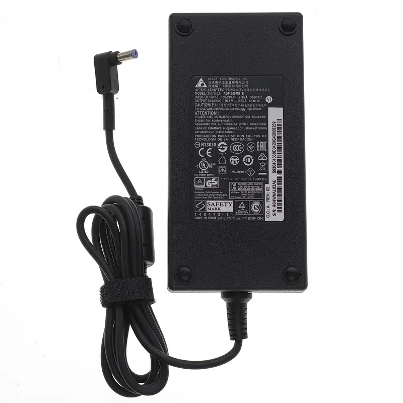 Блок живлення для ноутбука ACER 19.5V 9.23A 180W 5.5x1.7мм чорний RECTANGULAR - фото 2