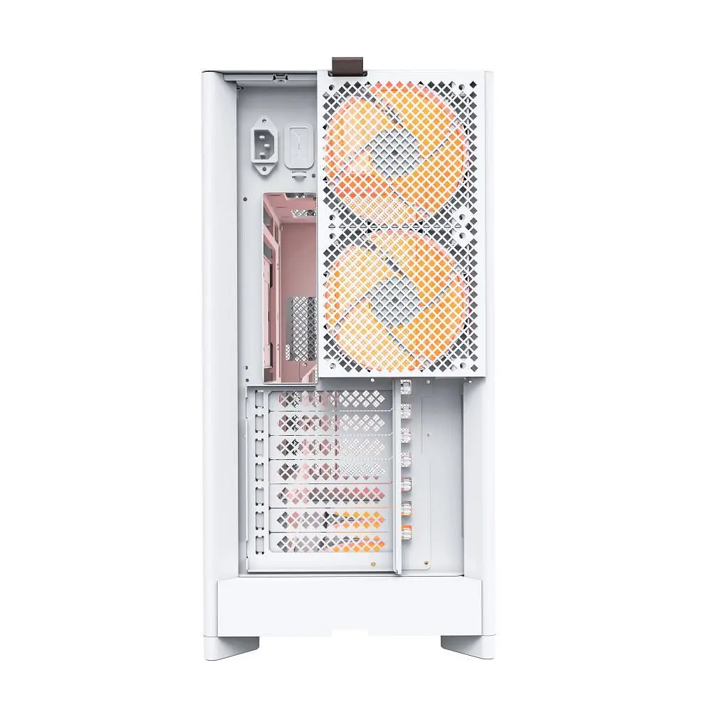 Корпус ATX PSU HS01 PRO (W) MONTECH - фото 6