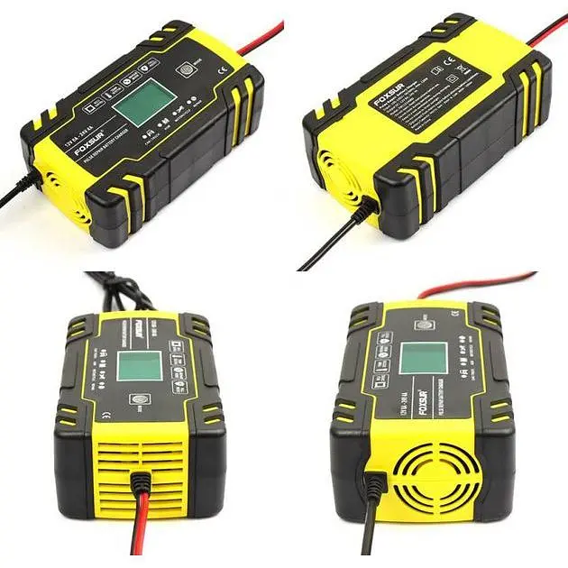 Зарядное устройство для XPRO Foxsur 12V 8A с автоматическим режимом работы (43220-F8a_613) - фото 2