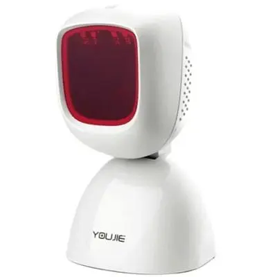 Сканер штрих-кода Honeywell Youjie HF600, 2D, USB, white (YJ HF600-0-2USB) - фото 2