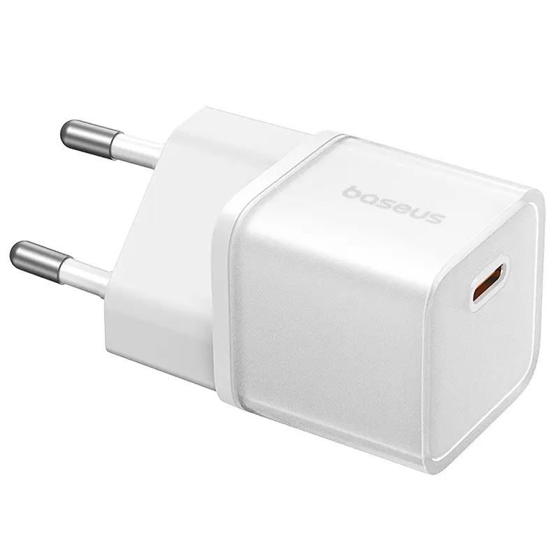СЗУ Baseus GaN5S OS 20W (1USB-C) (P10162503) Moon White - фото 2