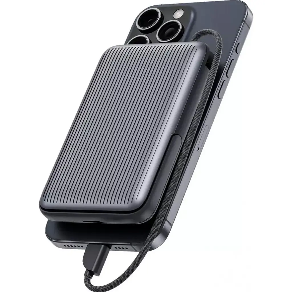 Внешний аккумулятор Proove Moon Rock 2 in 1 10000mAh 22.5W Gray (PBR122012105) [136803] - фото 4