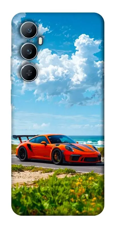 TPU чохол Demsky Car in nature для Realme C65 4G
