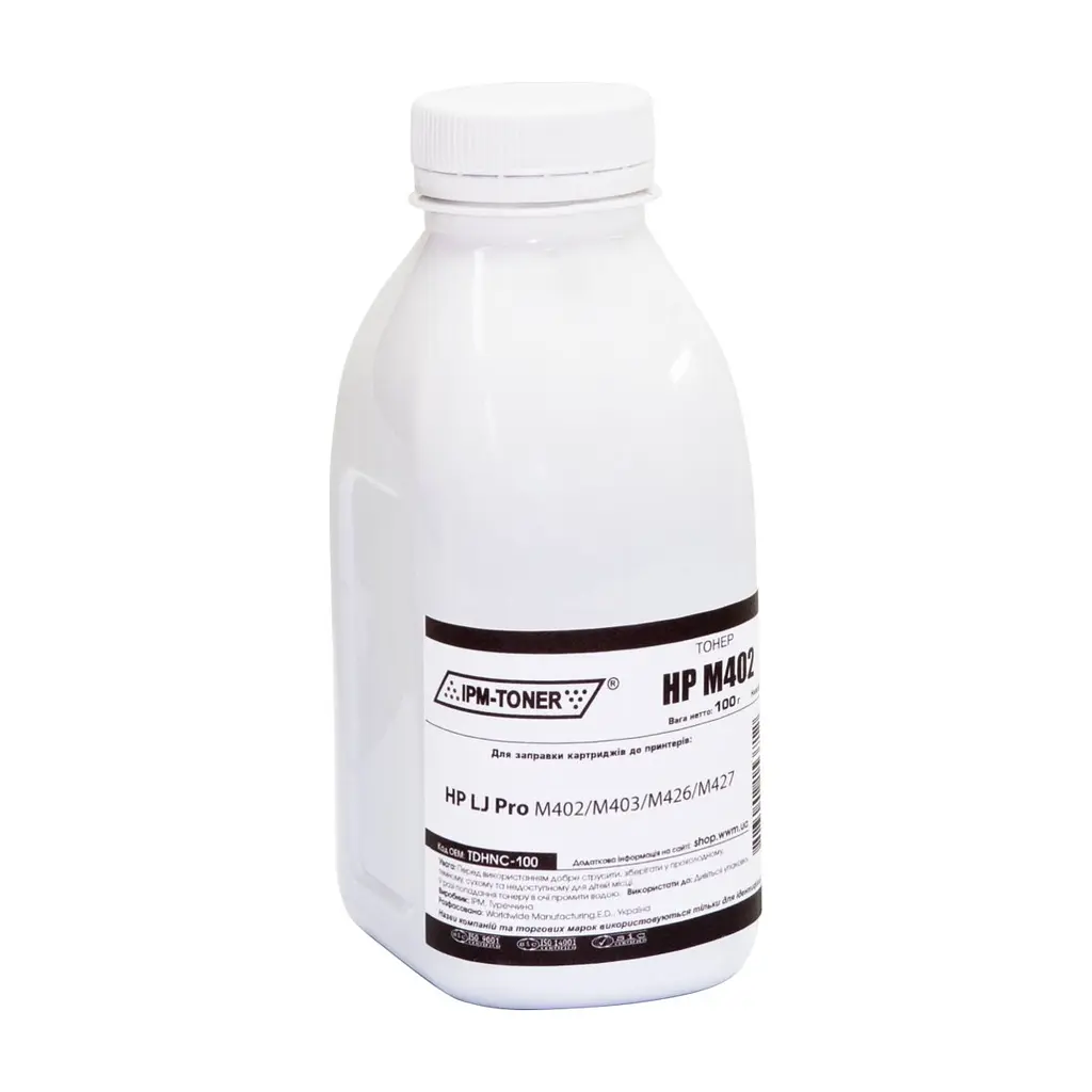 Тонер HP LJ Pro M402/M403/M426/M427, 100г Black IPM (TDHNC-100)