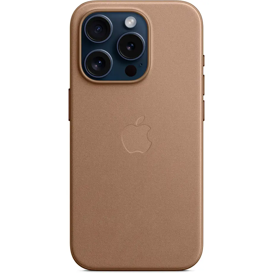 Чохол Apple FineWoven Case with MagSafe для iPhone 15 Pro Taupe (MT4J3ZM/A) [92961] - фото 4