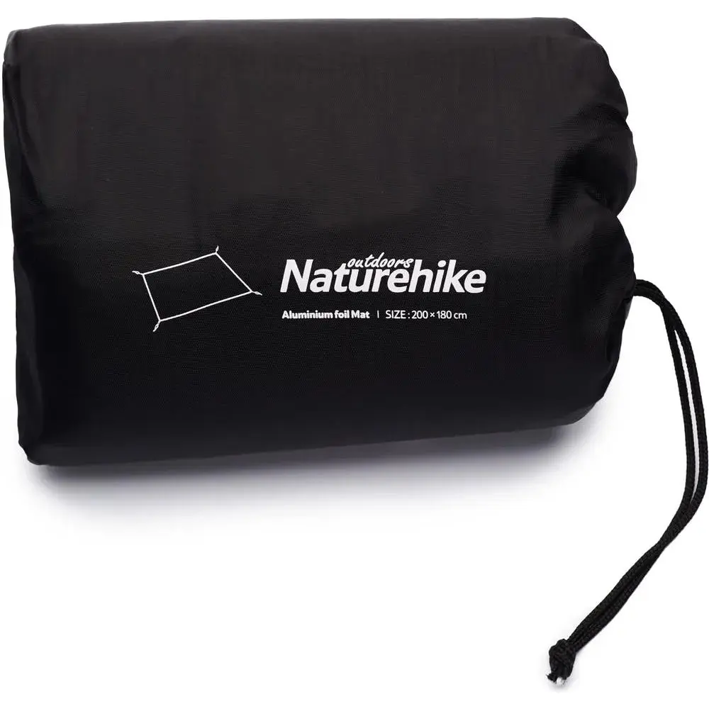 Килимок кемпінговий багатофункціональний PE Naturehike NH20FCD03 алюмінієва плівка Розмір L - фото 3