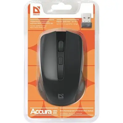 Комп'ютерна мишка Defender Accura MM-935 Black (52935) - фото 4