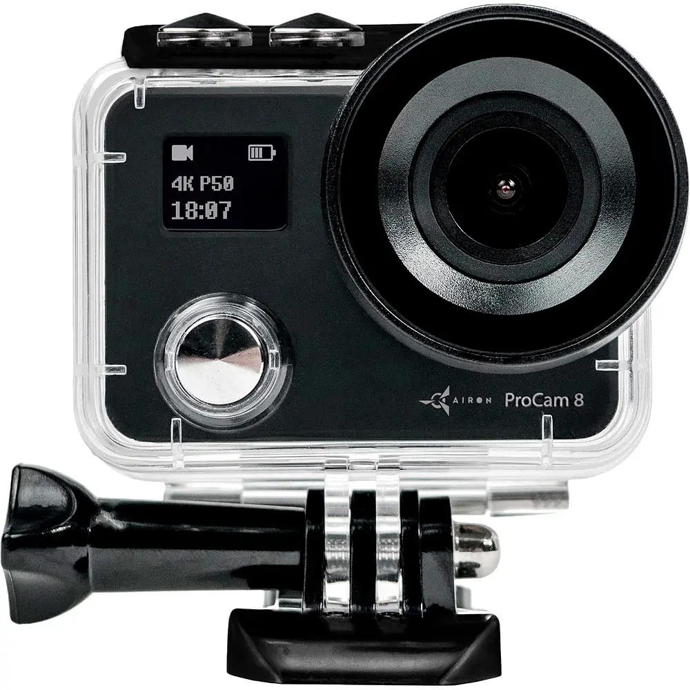 Екшн-камера Airon ProCam 8 Blogger Kit 30 в 1 Black [69477915500063] [83139] - фото 3