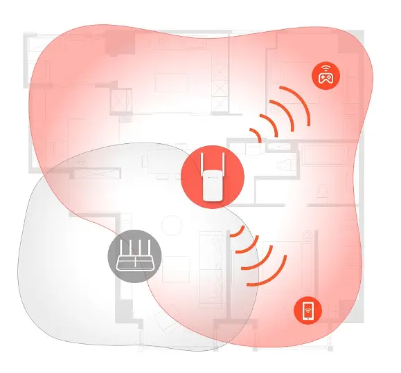 Mercusys Повторювач Wi-Fi сигналу ME30 AC1200 1хFE LAN ext. ant x2 - фото 8