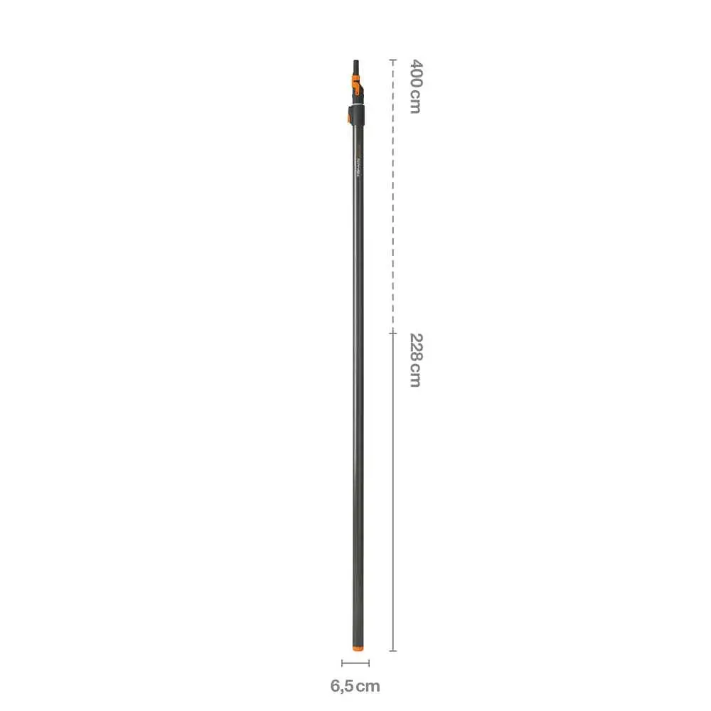 Телескопічна графітова ручка Fiskars QuikFit (L) 136032 (1000665) - фото 2