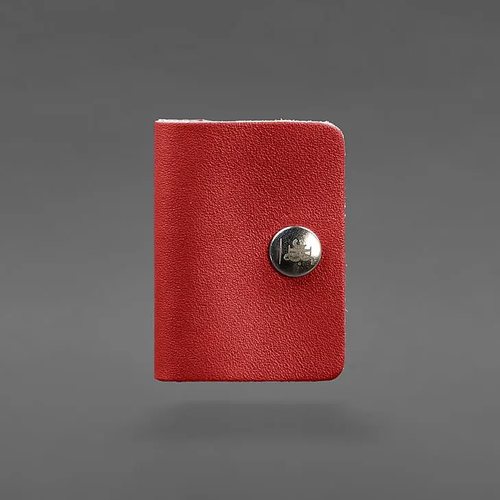 Шкіряний холдер для навушників та проводів 2.0 Червоний - фото 6