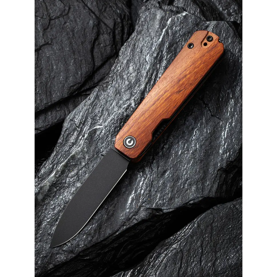 Ніж складаний Civivi Sendy Guibourtia Wood C21004A-2 - фото 12