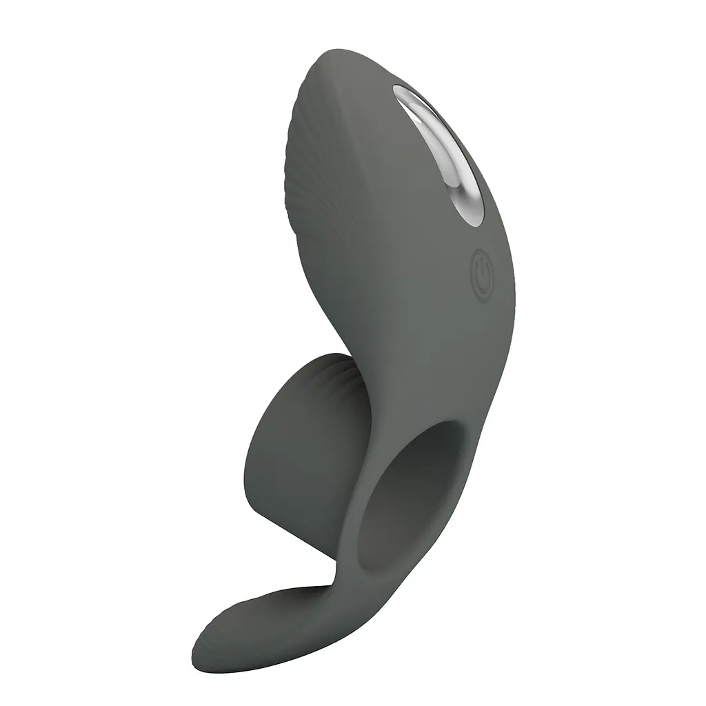 Ерекційне кільце - Pretty Love Master Ring Cock Ring Black - фото 3