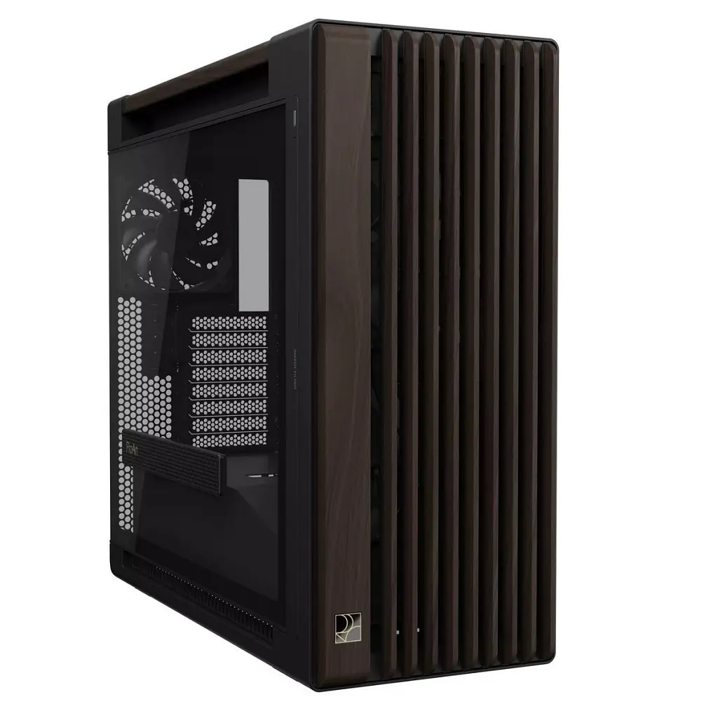 Корпус для ПК ASUS ProArt PA602 Walnut Wood Tempered Glass Modern Black (90DC00J0-B09030) - фото 5