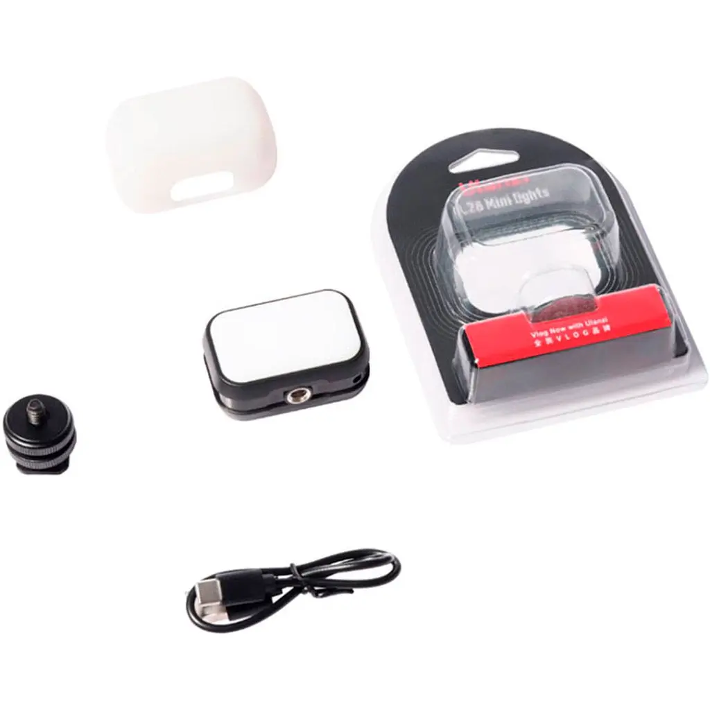 Накамерный свет Ulanzi VL28 Built-in Lithium Battery LED Video Light (UV-2326) [132976] - фото 5