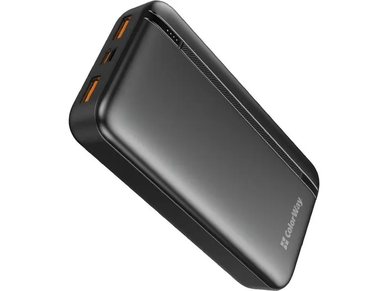 Зовнішній акумулятор (Power Bank) ColorWay 20000mAh 22.5W Black (CW-PB200LPB4BK-PD) - фото 2