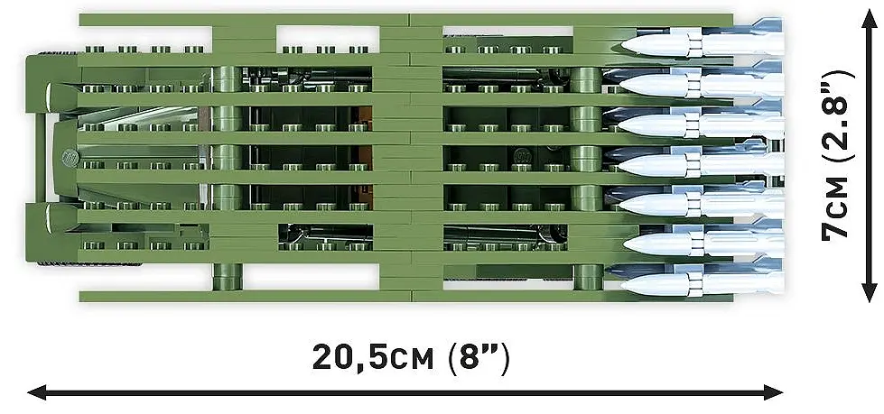 Конструктор COBI Реактивная установка БМ-13 Катюша (ЗИС-6) 1:35 440 деталей - фото 6