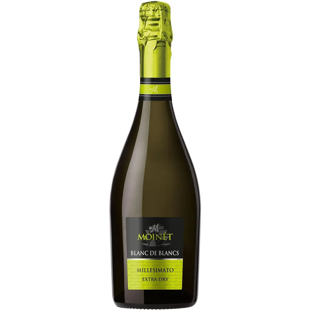 Вино игристое Moinet Blanc de Blancs белое экстра сухое 1.5 л (2 шт. х 0.75 л) - фото 2